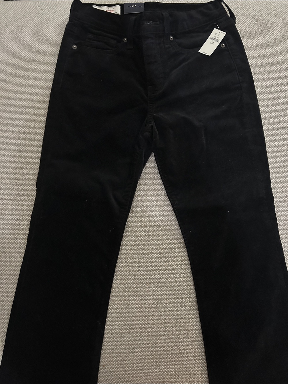 Women’s Gap Velvet Baby Boot Jeans